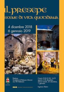 Padova mostra presepi 2018