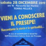 torre pellicce 2019 torino - convegno vieni a consocere il presepio